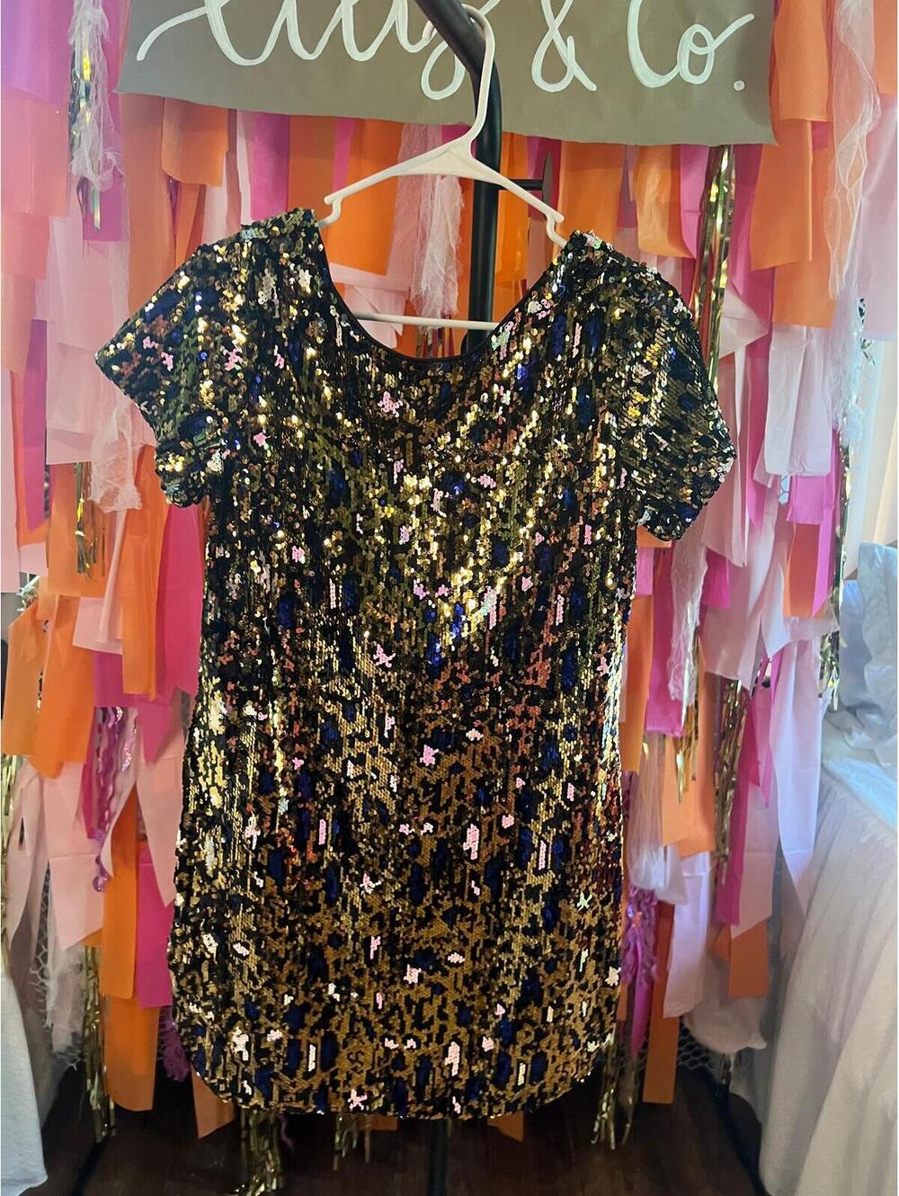 122. KARLIE SPARKLE DRESS